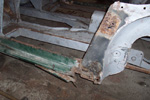 la corrosion sur le châssis
